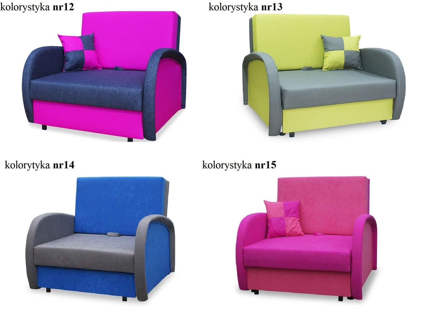 SINGLE SOFA BED SUZIE 97CM