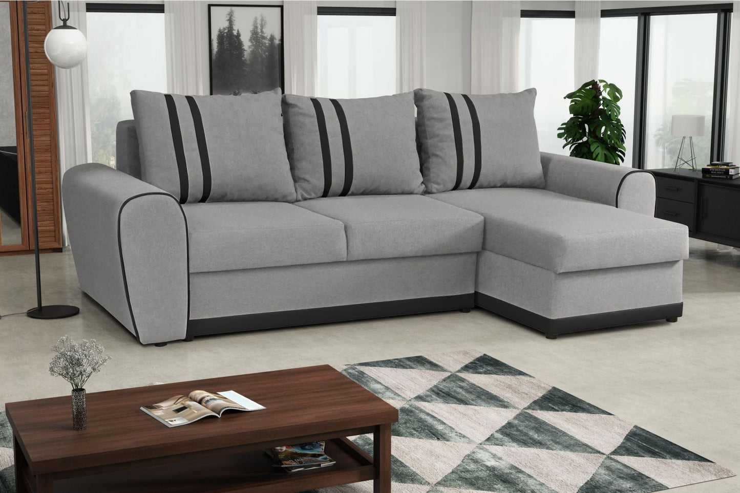 CORNER SOFA BED DORIS 246CM UNIVERSAL RIGHT/LEFT CORNER