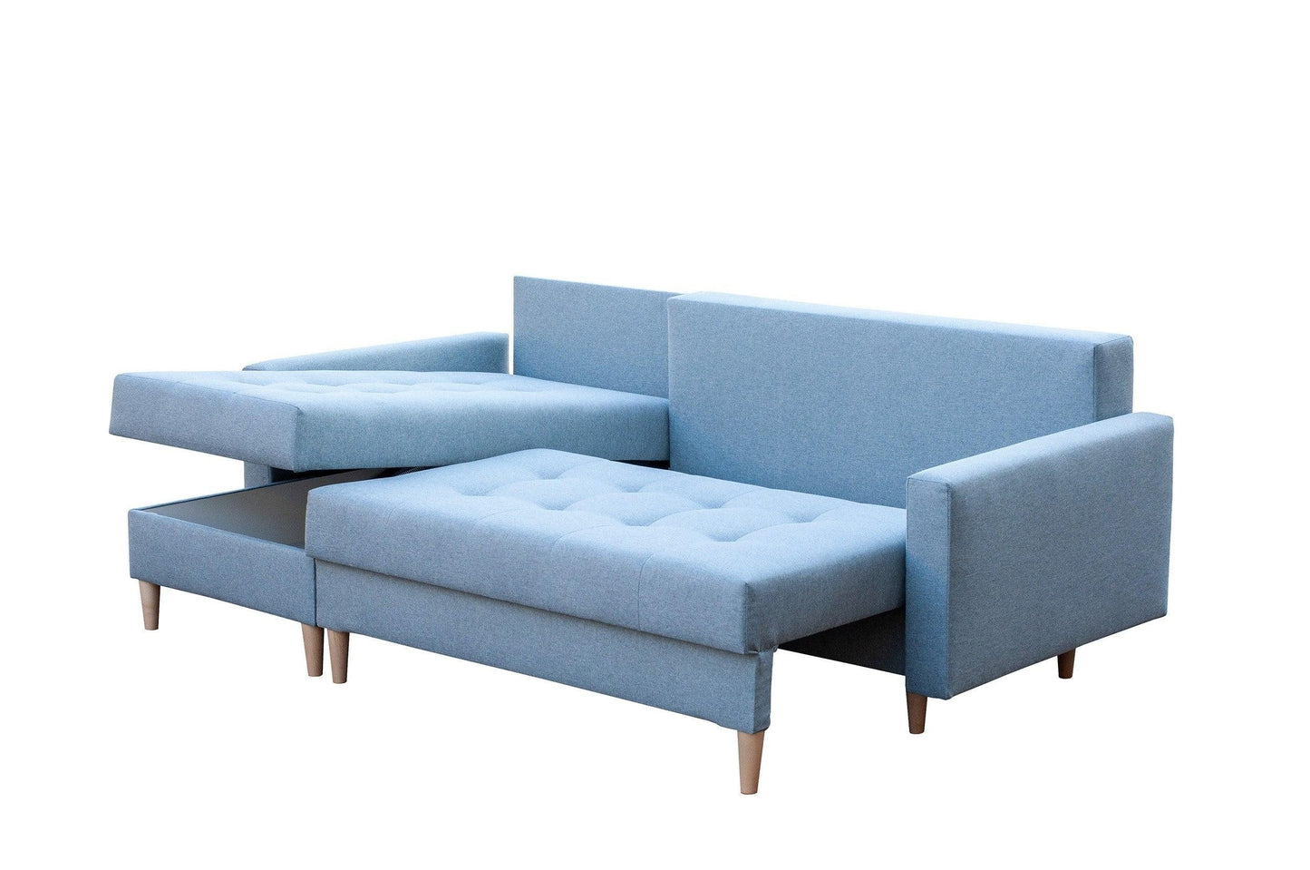CORNER SOFA BED BRIAN (NO96) 222x140cm universal RIGHT/LEFT CORNER