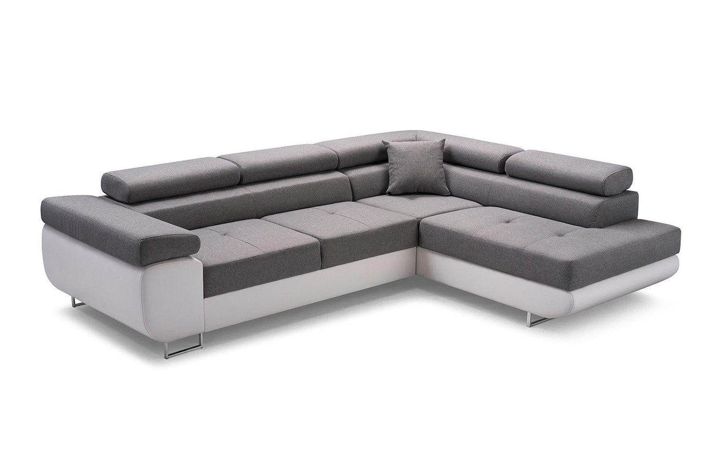 CORNER SOFA BED ASH 273CM