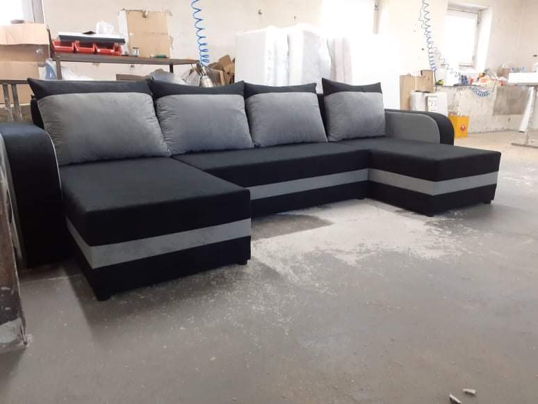 CORNER SOFA BED ALEXA U SHAPE 304CM