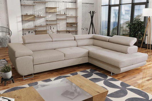 CORNER SOFA BED CALIPSO 275CM MALMO 08