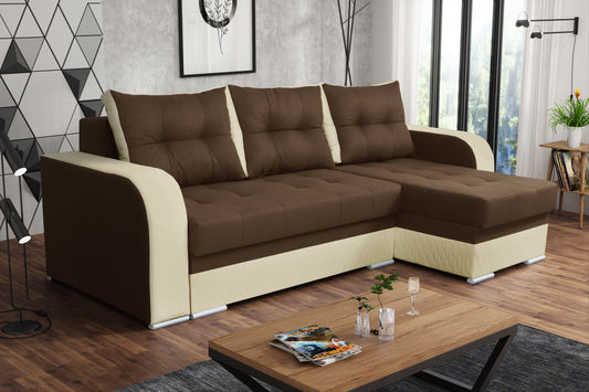 CORNER SOFA BED SEUL TWIST 7 / 1124 236CM universal RIGHT/LEFT CORNER