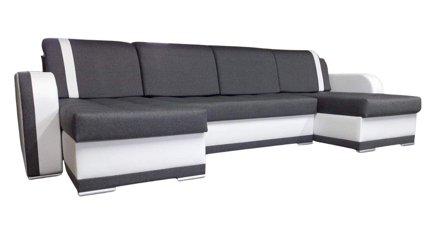 CORNER SOFA BED DINA U SHAPE CHOICE OF COLOR
