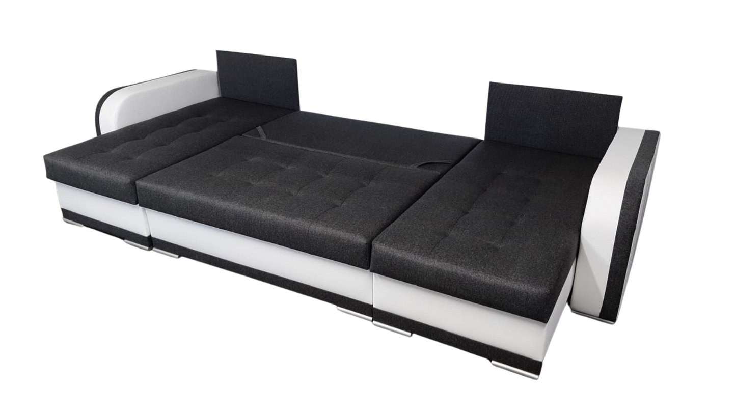 CORNER SOFA BED DINA U SHAPE CHOICE OF COLOR