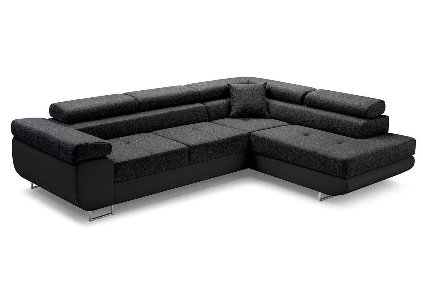 CORNER SOFA BED ASH 273CM