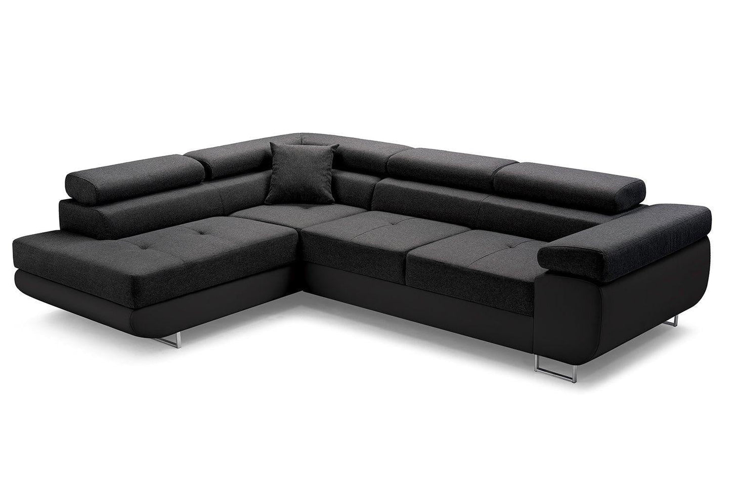 CORNER SOFA BED ASH 273CM
