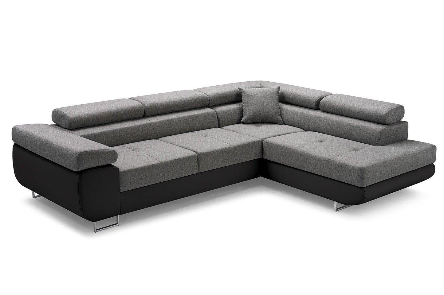 CORNER SOFA BED ASH 273CM