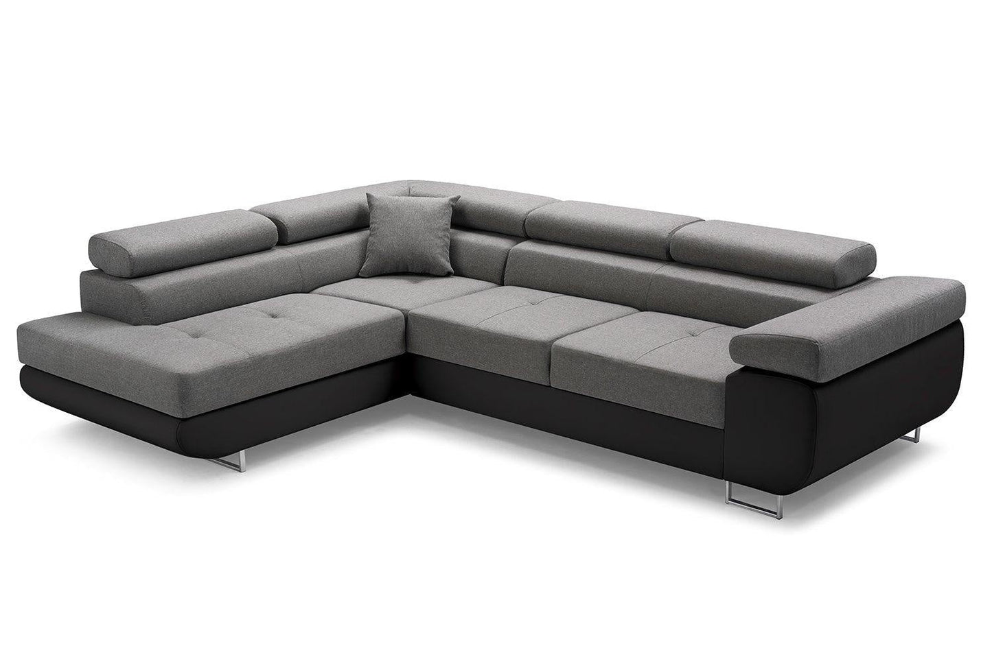 CORNER SOFA BED ASH 273CM