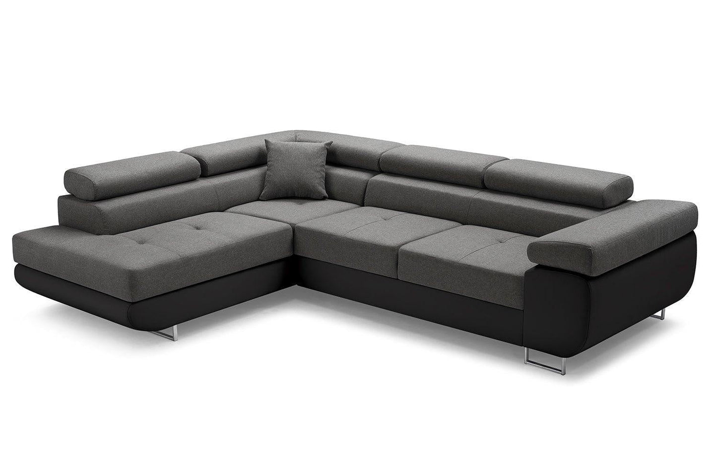 CORNER SOFA BED ASH 273CM