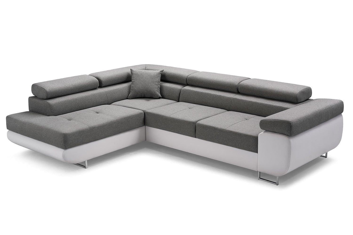 CORNER SOFA BED ASH 273CM