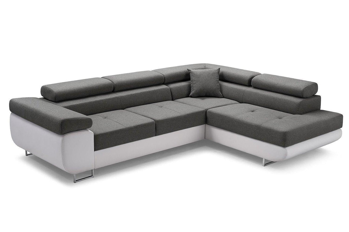 CORNER SOFA BED ASH 273CM