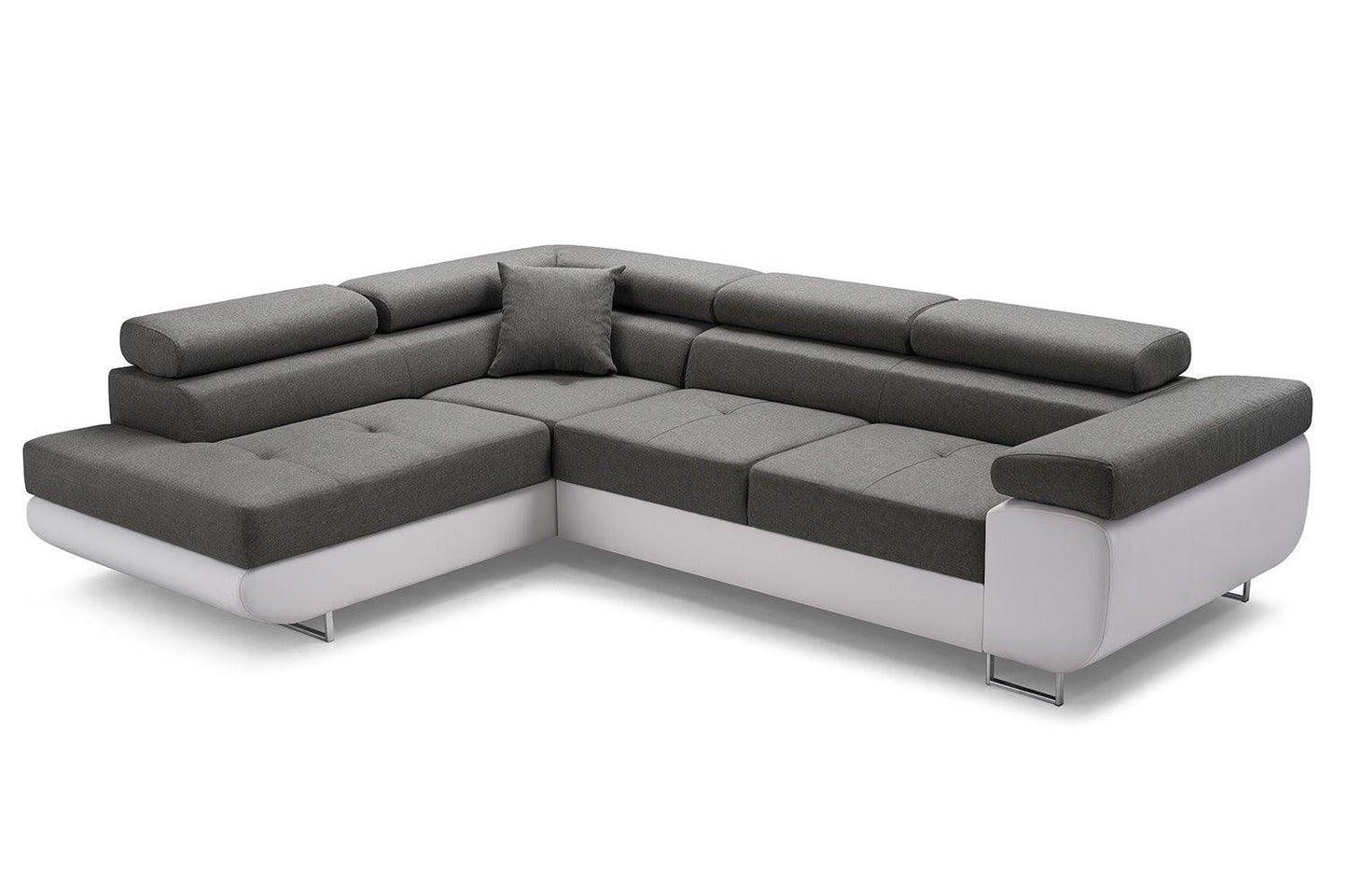 CORNER SOFA BED ASH 273CM