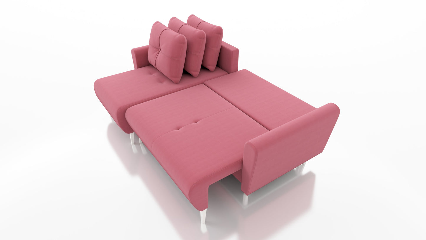 CORNER SOFA BED MONE UNIVERSAL 228cm STAIN RESISTANT FABRIC
