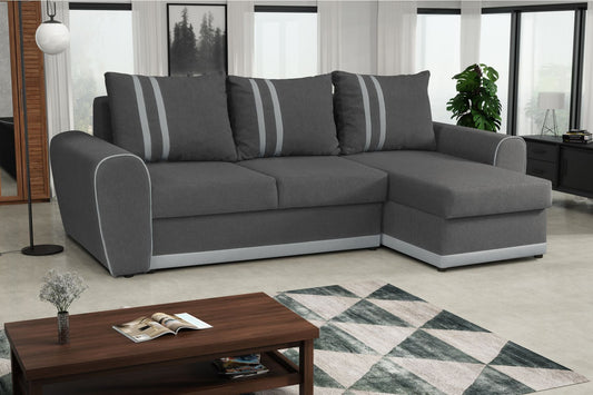 CORNER SOFA BED DORIS 246CM UNIVERSAL RIGHT/LEFT CORNER