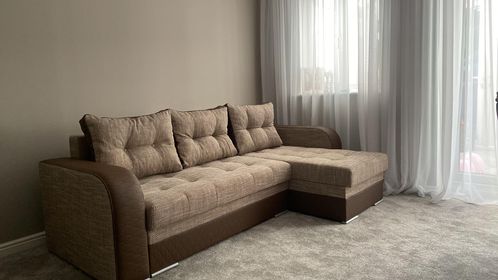 CORNER SOFA BED SEUL BROWN 236CM universal RIGHT/LEFT CORNER