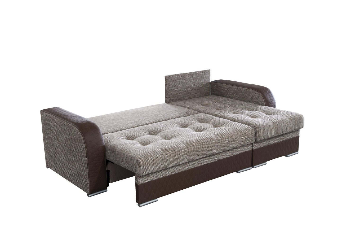CORNER SOFA BED SEUL BROWN 236CM universal RIGHT/LEFT CORNER