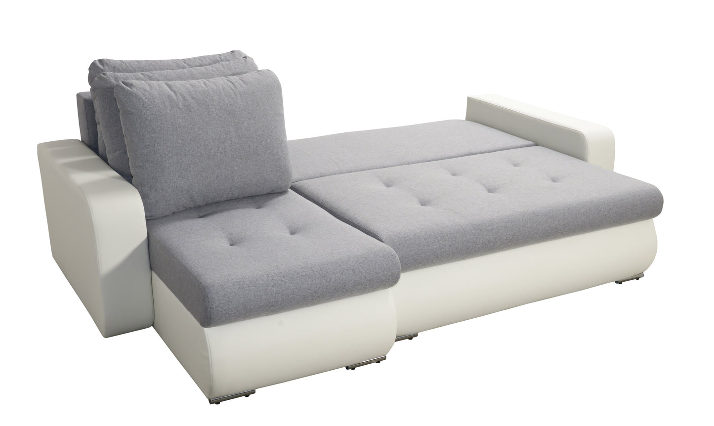 CORNER SOFA BED DAVY CHOICE OF COLOR 238CM