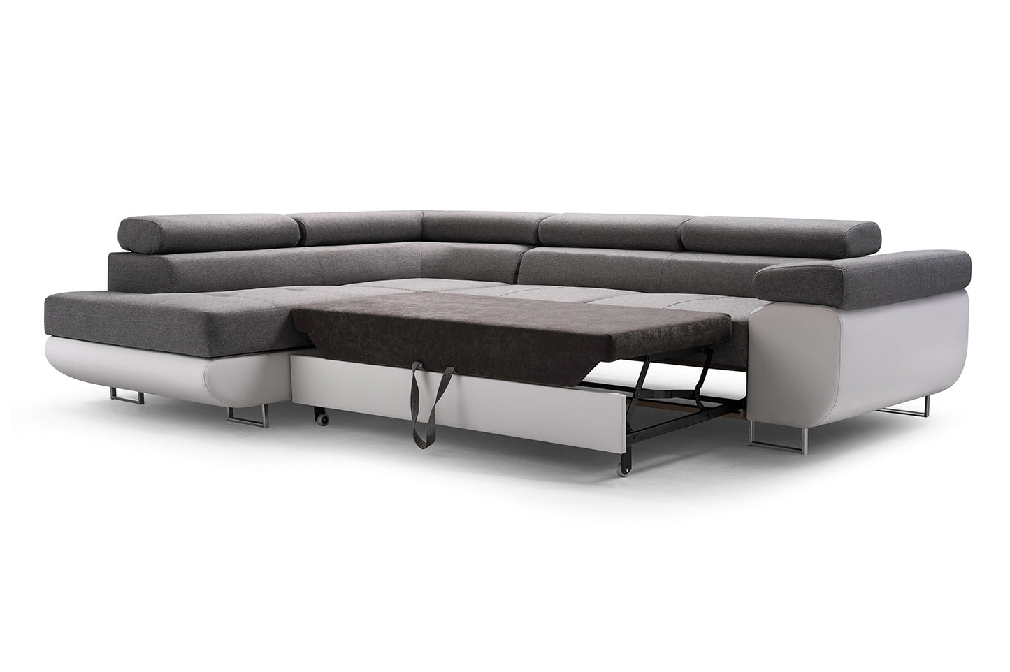 ASH II 273CM TRINITY 16 / BLACK FAUX LEATHER RIGHT