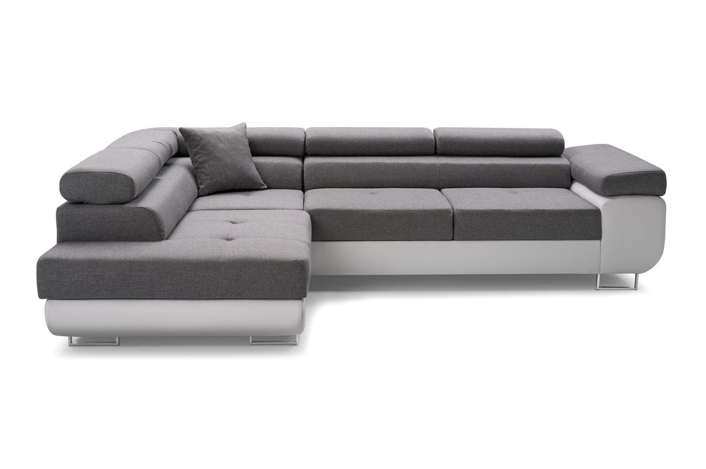 CORNER SOFA BED ASH 273CM