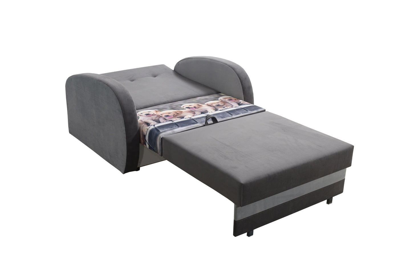 SINGLE SOFA BED TOLA 100CM EASY CLEAN FABRIC