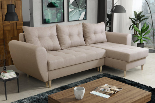 CORNER SOFA BED PANAMA MALMO 05 240cm universal RIGHT/LEFT CORNER