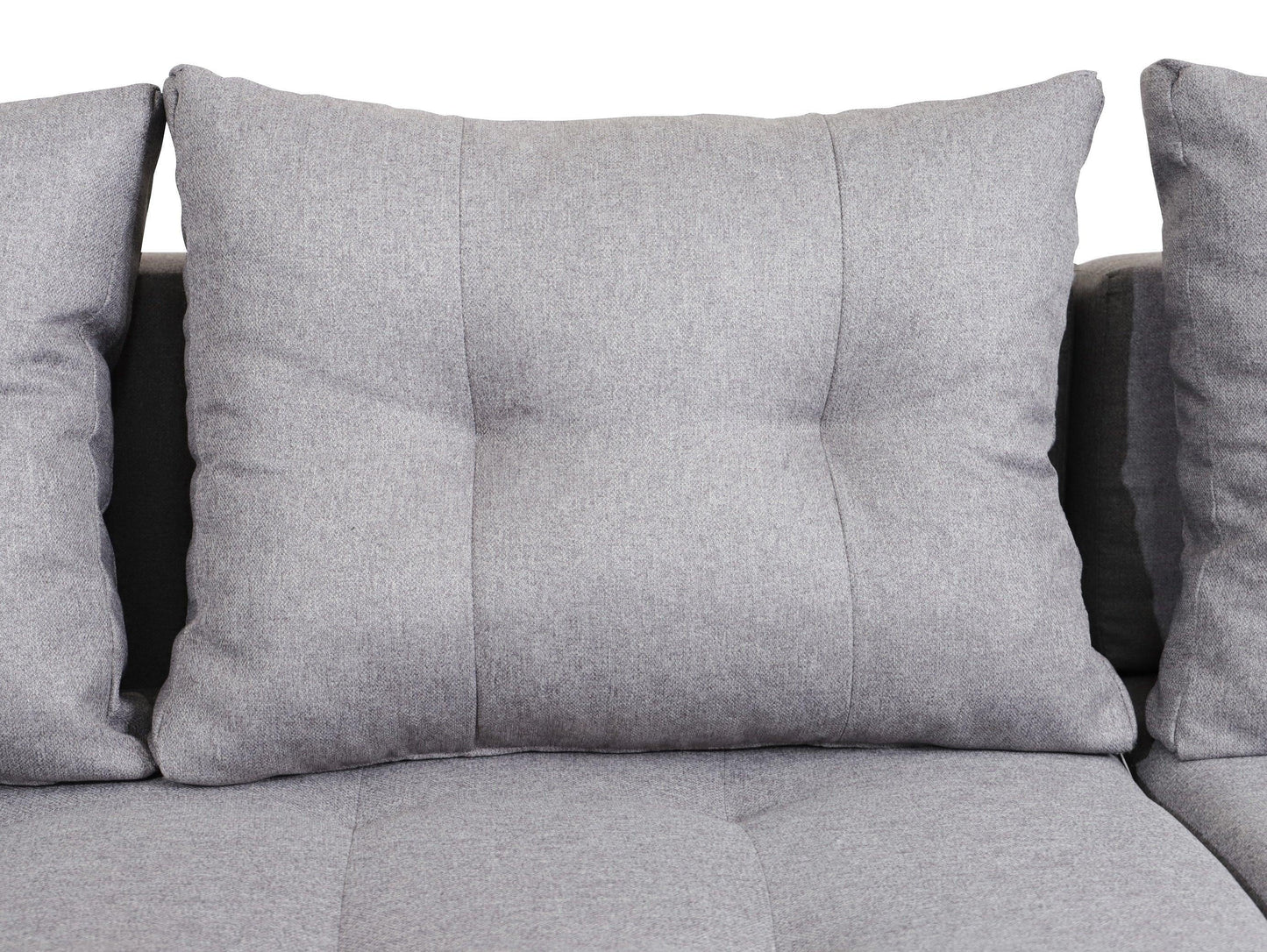 CORNER SOFA BED PANAMA MALMO 90 GREY 240cm universal RIGHT/LEFT CORNER