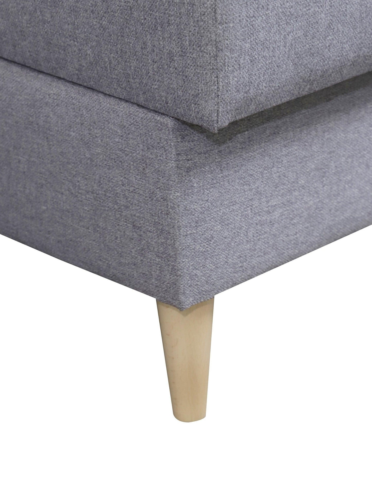 CORNER SOFA BED PANAMA MALMO 90 GREY 240cm universal RIGHT/LEFT CORNER