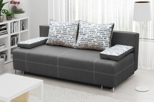 SOFA ROZKŁADANA RIVIA 195CM WYBÓR KOLORÓW