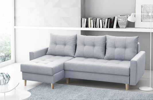 CORNER SOFA BED BRIAN 222x140CM  Universal RIGHT/LEFT CORNER