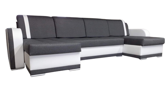 CORNER SOFA BED DINA U SHAPE CHOICE OF COLOR