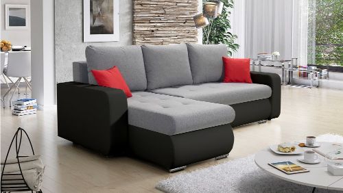 CORNER SOFA BED DAVY CHOICE OF COLOR 238CM