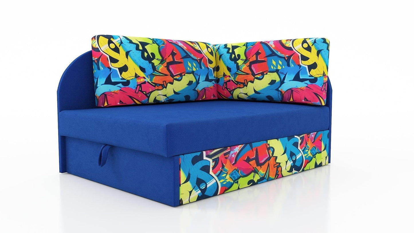 CORNER SOFA BED KUBUS Children room CHOICE OF COLORS