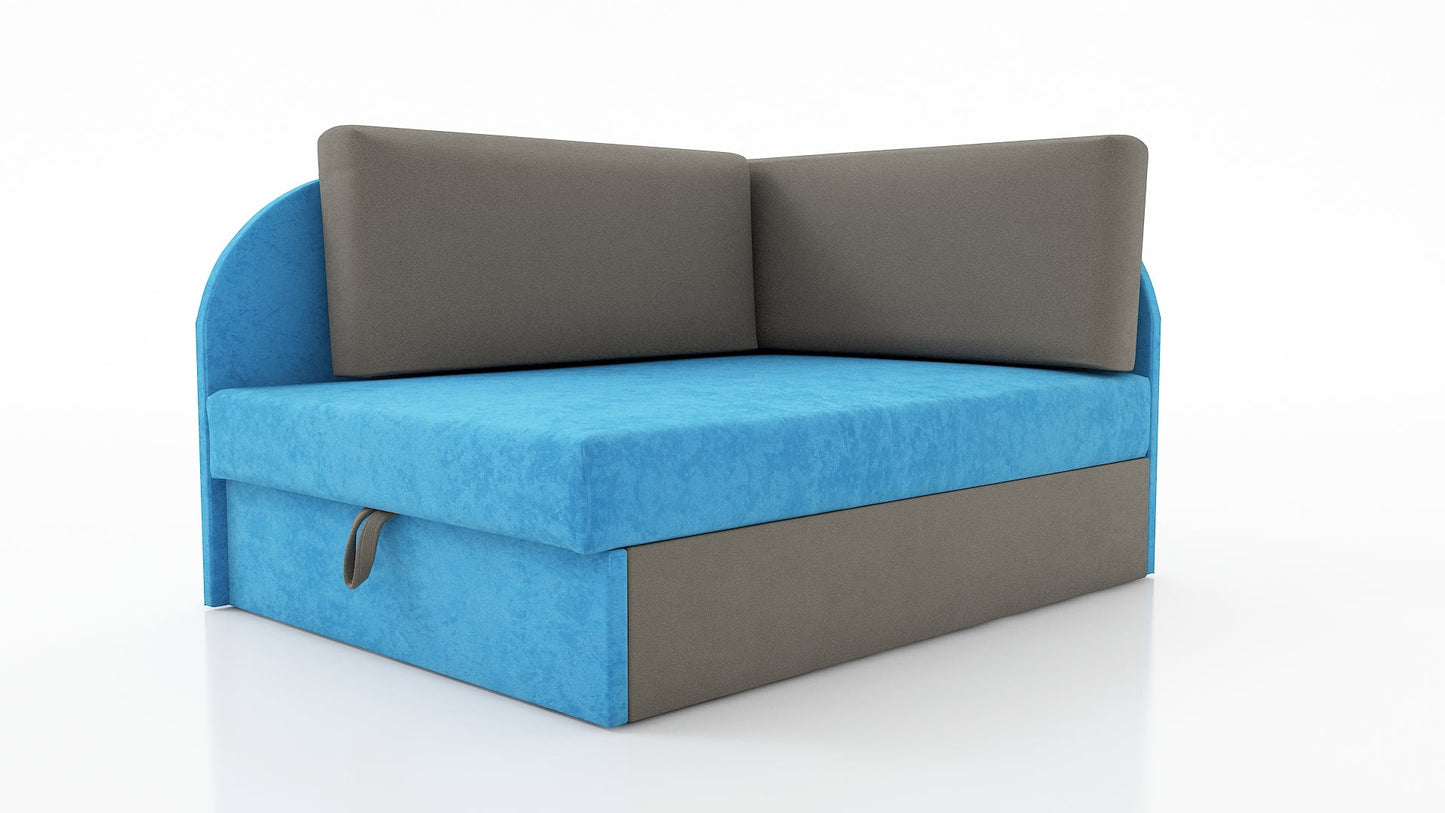 CORNER SOFA BED KUBUS Children room CHOICE OF COLORS