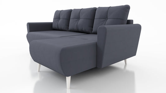 CORNER SOFA BED MONE UNIVERSAL 228cm STAIN RESISTANT FABRIC