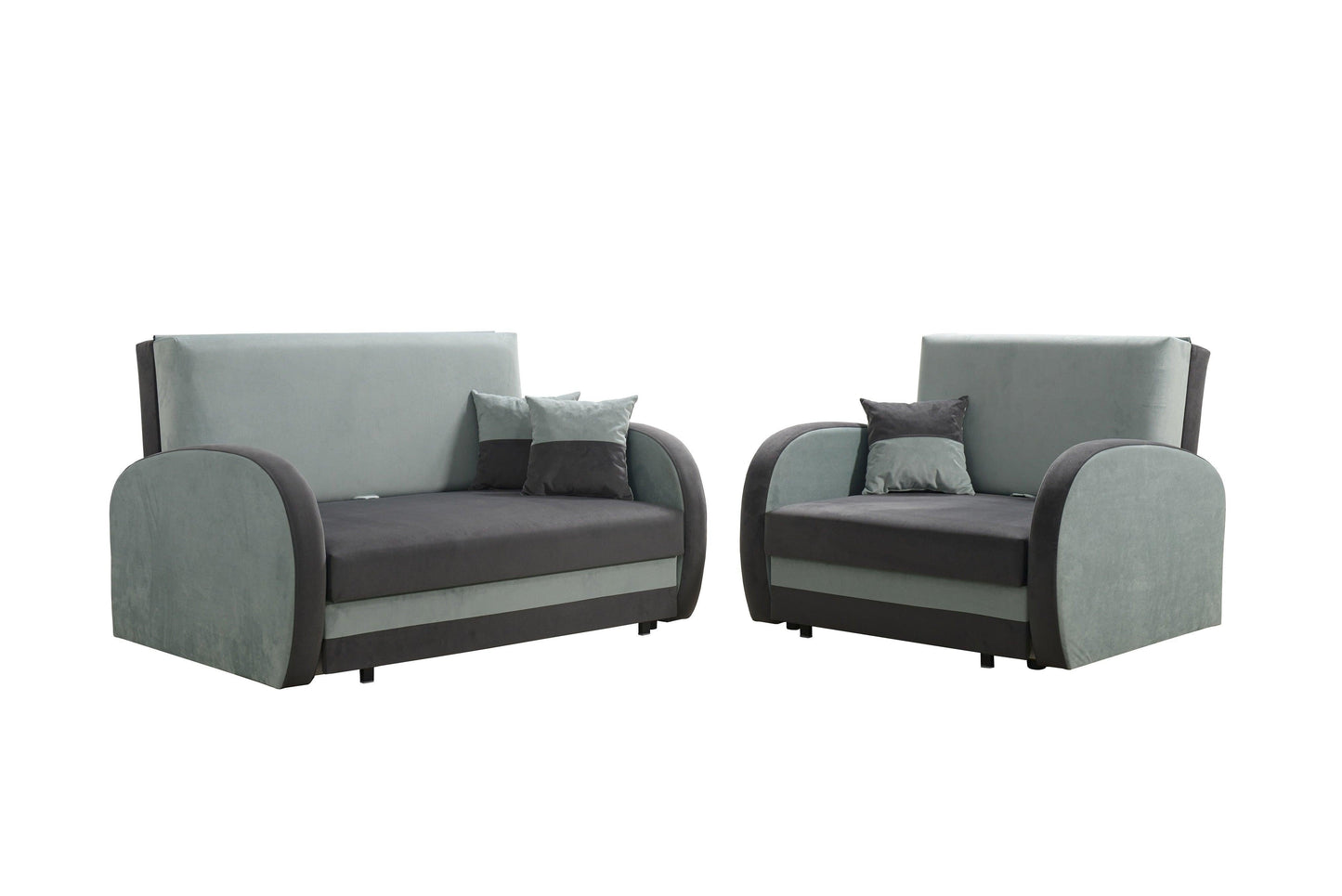 SINGLE SOFA BED TOLA 100CM EASY CLEAN FABRIC