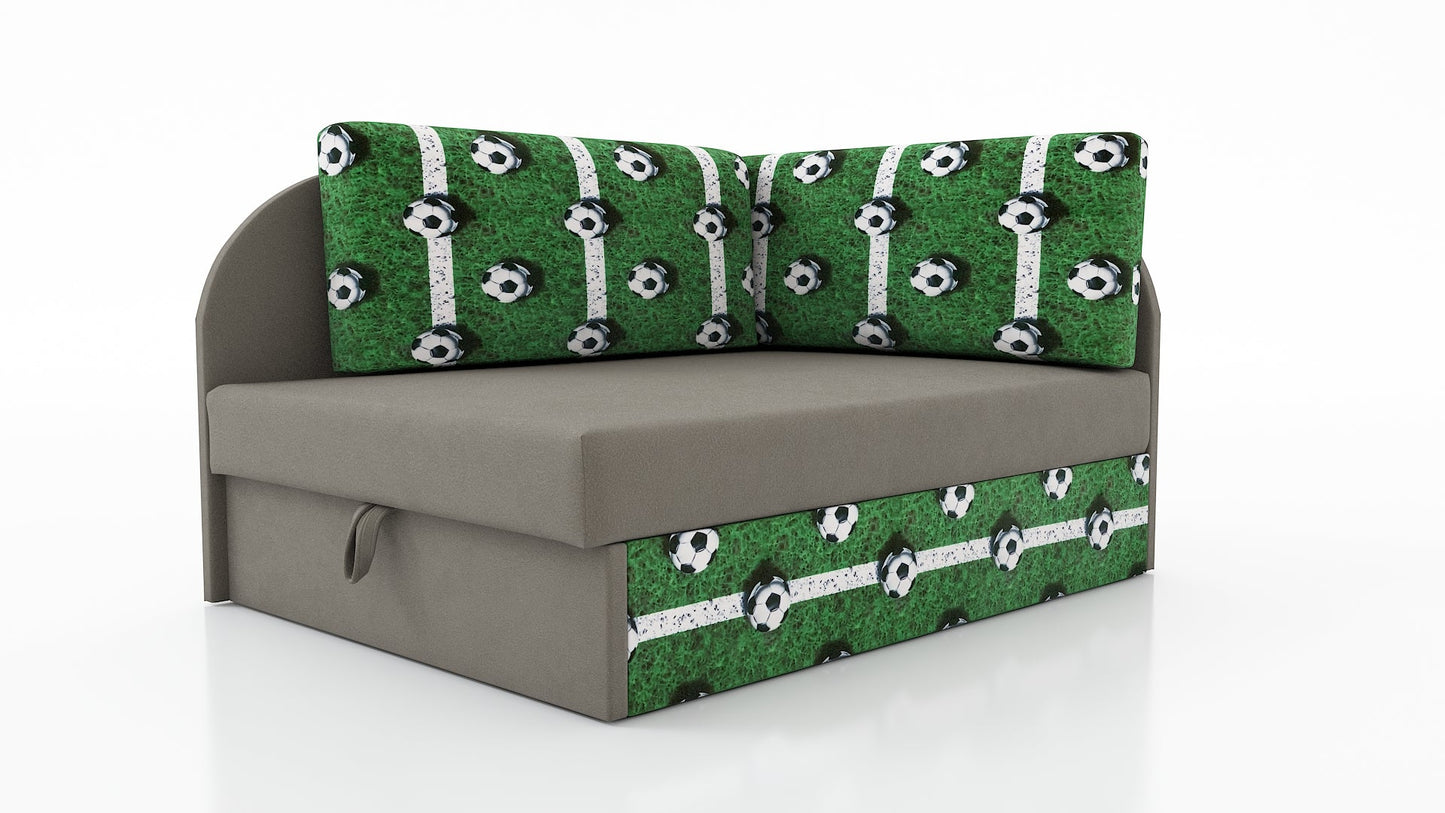 CORNER SOFA BED KUBUS Children room CHOICE OF COLORS